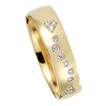 Model A4077-8G-DAME, guld hos Guldsmykket.dk